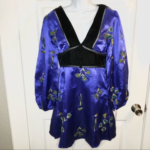 Modcloth | NWT World Traveler's Tea Time Mini Dress - Picture 6 of 17